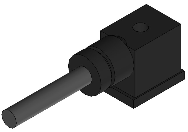Pre-Wired Solenoid DIN Connector
